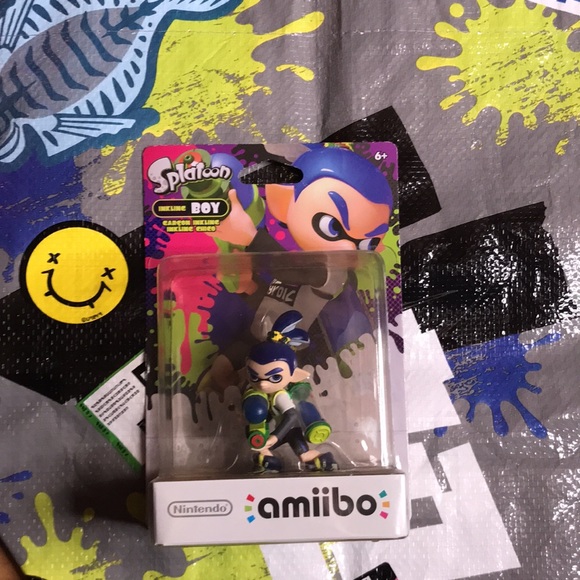 Nintendo Splatoon 3 Switch Video Game and Inkling Boy Amiibo Sealed Set 🦑🐙 - Picture 8 of 17